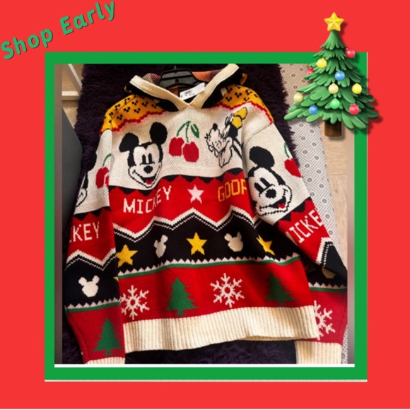 Disney UNISEX Mickey/Goofy. Size Medium. Loose Fit. Heavy Weight. Pit to Pit 23” - Picture 1 of 8